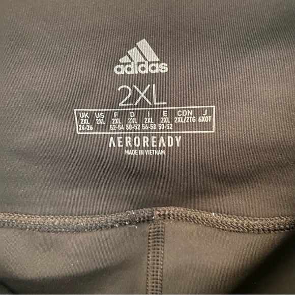 Adidas Black Leggings - Picture 2 of 2